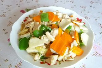 川菜茭白熘鸡片的做法 茭白熘鸡片怎么做好吃
